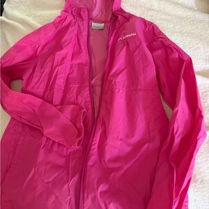 Columbia Fuchsia Hooded Jacket